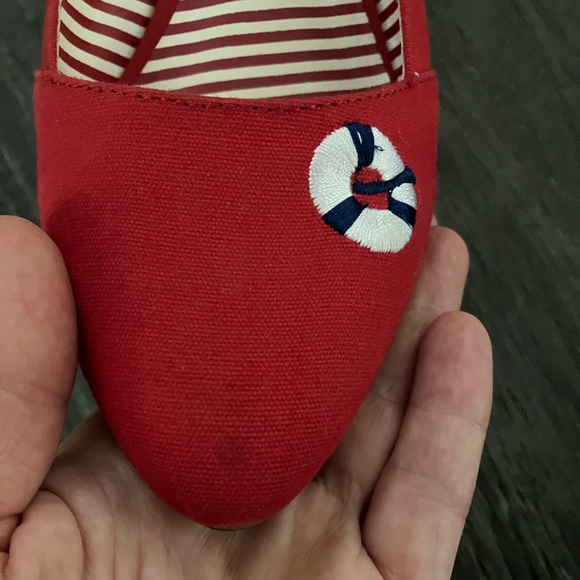 Nautical theme wedge shoes by Brit. - Picture 5 of 5